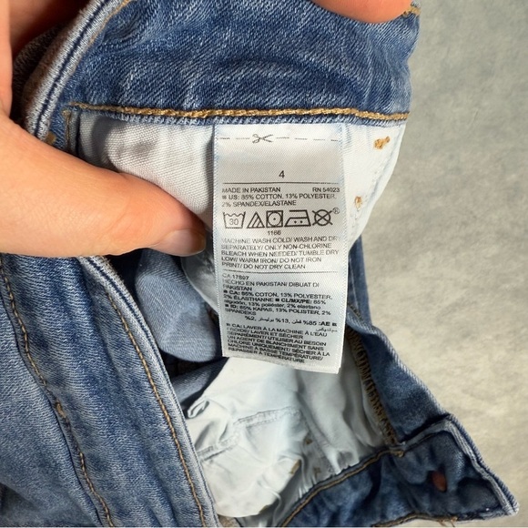 Old Navy Jeans Womens Size 4 Blue Rockstar Super Skinny Mid Rise Inseam 25 - Picture 9 of 13